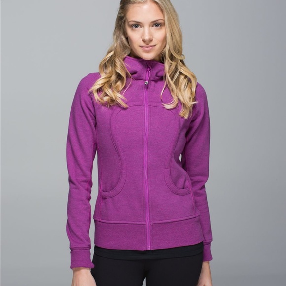 lululemon athletica Jackets & Blazers - 🎉Sale🎉Lululemon Scuba Jacket Purple RARE